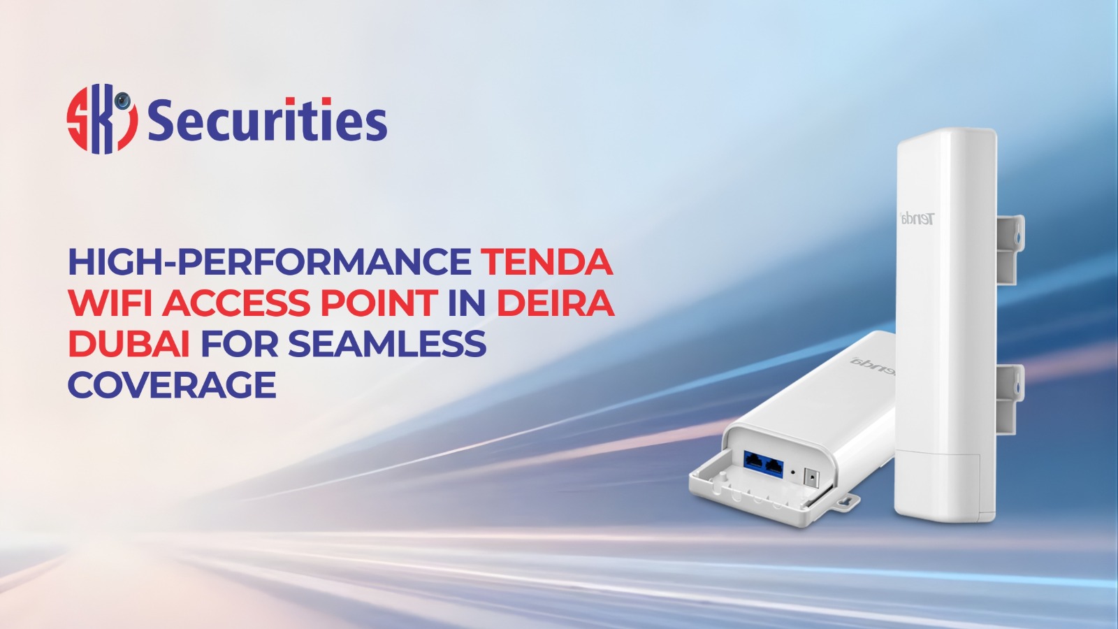 Tenda WiFi access point in Deira Dubai